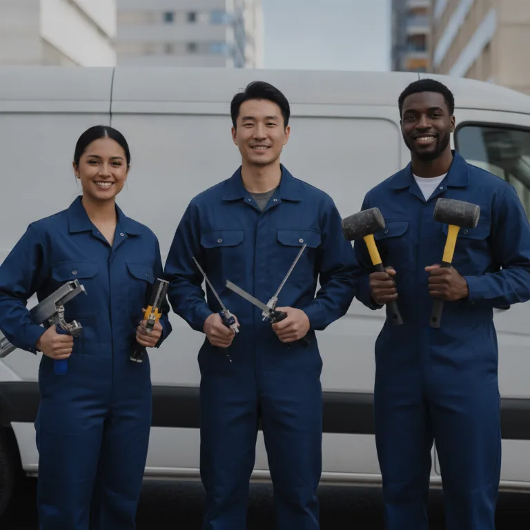 Glazier team in Alhambra